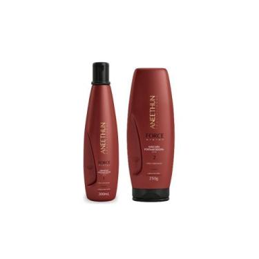 Imagem de Kit aneethun force shampoo, mascara 250 gramas