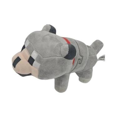 Imagem de Boneco De Pelúcia De Lobo Fofo De 35CM, Estilo Cartoon, Lembrancinha D