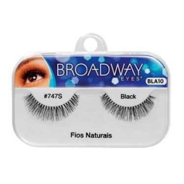 Imagem de Cílios Postiços Inteiriços Kiss NY Broadway 747S-Feminino