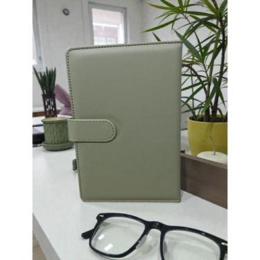 Imagem de Agenda Permanente Elegante 96 Folhas Com Fecho Sem Data A5 - ICE GO, V