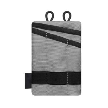 Imagem de Bolsa de armazenamento EDC, kit EDC tático antiperda para uso externo, bolsa multifuncional para ferramentas EDC (cinza)