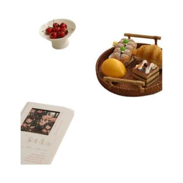 Imagem de Toalha De Mesa Retangular De Linho Com Textura Floral, Leve E Resisten