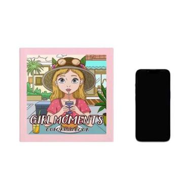 Imagem de Livro De Colorir Para Adultos Com Padrões Fofos E Fáceis, Presente Par