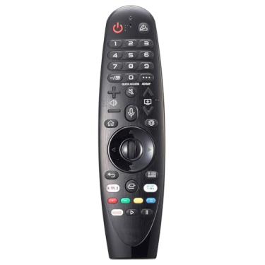 Imagem de Controle remoto universal Magic Voice compatível com LG AN-MR19BA 49UM6900PUA 60UM6900PUA 49UM7300PUA 50UM7300PUA 65UM7300PUA 70UM7370PUA 82UM8070PUA 86UM8070PUA Uma TV