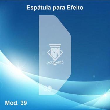 Imagem de Espátulas de Efeito MOD39 para Confeitaria - RM Laser Art's