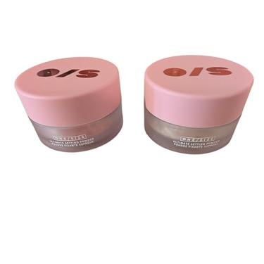 Imagem de Conjunto definitivo em pó duo desfocado e brilhante – translúcido e ultra rosa – 2 x 6,5 g – Mini pós soltos para controle de brilho 24 horas e acabamento suave