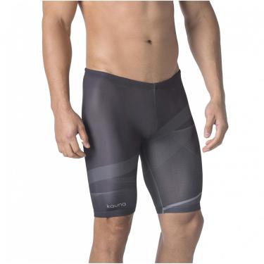 Imagem de BERMUDA DE NATAÇÃO TECH WAVE CHUMBO COM PROTEÇÃO UV 50+ KAUNA-Masculino