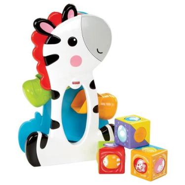 Imagem de  Blocos Zebra Brinquedo Educativo  Cgn63  Fisher Price