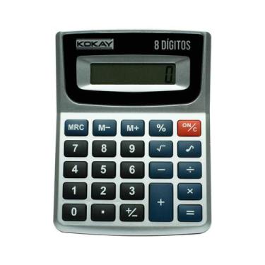 Imagem de Calculadora De Mesa Escritório 8 Dígitos Comercial Display - KOKAY, 1