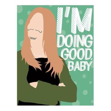 Imagem de Kit 5 Placa Acm I'M Doing Good Baby 18X23 - Sinalizo