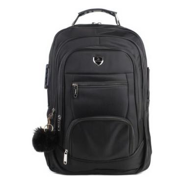 Imagem de Mochila Escolar Feminina Confortável Alças Acolchoadas Compartimentos 