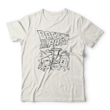 Imagem de Camiseta Back To The Past - - Studio Geek, M, Off white