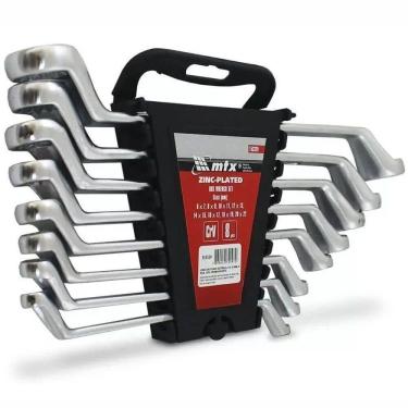 Imagem de Jogo de Chaves Estrela Crv Fosco 6x22mm 8 Peças 153329 Mtx Jogo de Chave Estrela 6x22mm 8 Peças