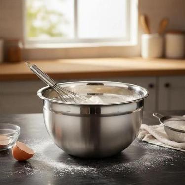 Imagem de Tigela Inox 26cm Bowl Multiuso Cozinha Profissional Inox - Top Rio