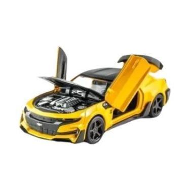 Imagem de Carrinho De Brinquedo Chevrolet Camaro Em Liga Metálica Escala 1:32 Co