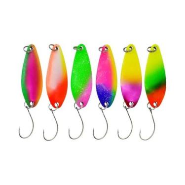 Imagem de Isca De Pesca Em Metal Duro 5g, 5 Peças, Isca Falsa Colorida, Spinner 