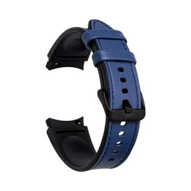 Imagem de Pulseira De Substituição Em Silicone E Couro Para Samsung Galaxy Watch