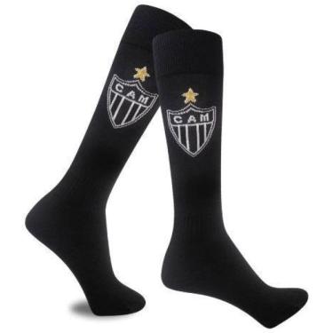 Imagem de Meião Futebol Salão Campo Atlético Mg Infantil Juvenil Galo