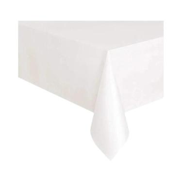 Imagem de Toalha De Mesa Plástica Descartável Cor Macaron Para Decorações De Cas