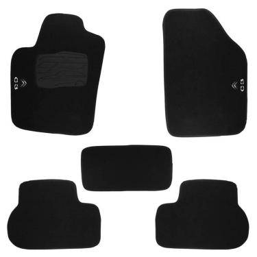 Imagem de Tapete Automotivo Citroen C3 Em Carpet Linha Luxo