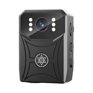 Imagem de Câmera Corporal Mini 4K HD WiFi Com Tela IPS De 3000mAh, Visão Noturna