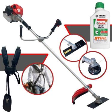 Imagem de Roçadeira Aparador De Grama CG430P TB Anmax 2HP + Óleo Stihl