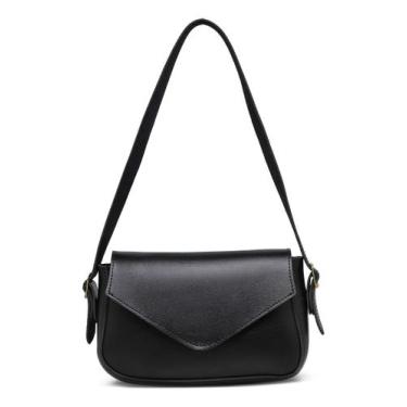 Imagem de Bolsa Transversal Pequena Com Flap Envelope De Ombro - JS Bolsas, Pret