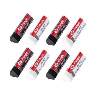 Imagem de Borrachas Triangulares Kawaii 4B, 2-8-32 Peças, Borracha De Papelaria 