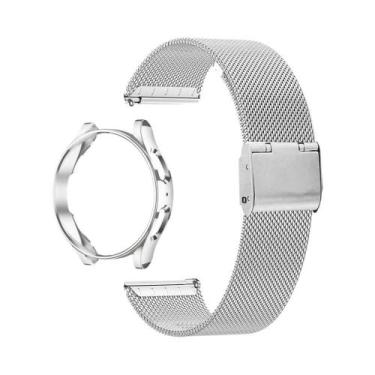 Imagem de Pulseira De Aço Inoxidável De 40mm 44mm 45mm Para Samsung Galaxy Watch