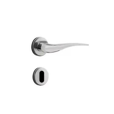 Imagem de Fechadura P/ porta interna cromado 4400 R64 PAPAIZ MZ930