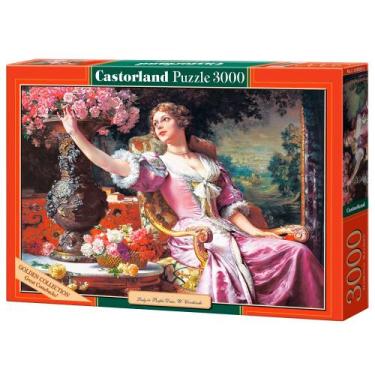 Imagem de Puzzle 3000 Peças a Dama com Vestido Roxo - Cadtorland Importado 30002