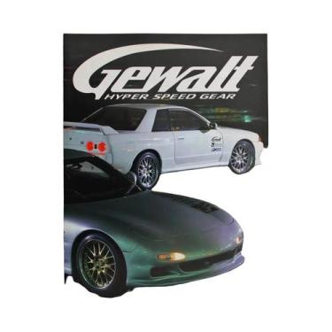 Imagem de Capa De Revista De Carros De Corrida Japoneses Vintage, Pôster De Arte