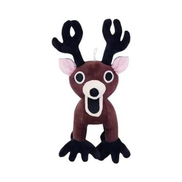 Imagem de Pelúcia De Alce Marrom E Coruja Branca, Boneco De Pelúcia, Almofada, J