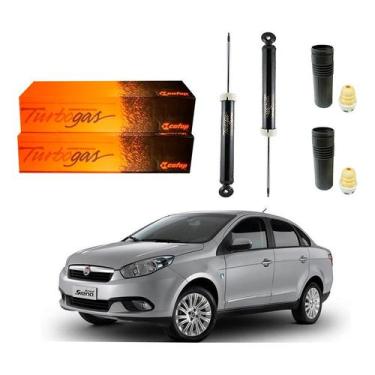 Imagem de Kit Amortecedor Traseiro Grand Siena 1.4 1.6 2012 A 2016 - Cofap
