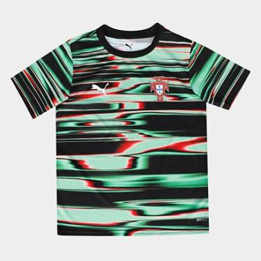 Imagem de Camisa Infantil Seleção Prematch Portugal 25/26 s/n Torcedor Puma-Unissex