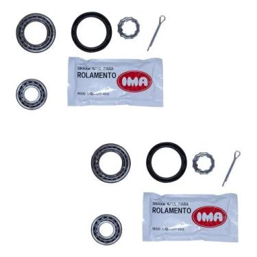 Imagem de 2 Kit Rolamento Roda Traseira Gol Quadrado Bola G2 G3 G4 G5 - Congratu