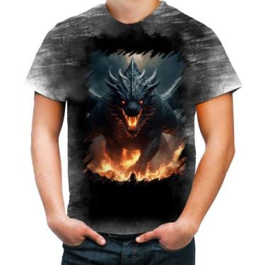 Imagem de Camiseta Desgaste Leviathan Infernal Fogo 4 - Kasubeck Store®, Baby Lo