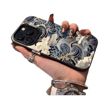 Imagem de Capa De Celular Criativa Ocean Waves Ukiyo-e Para Xiaomi POCO X7 X6 X5