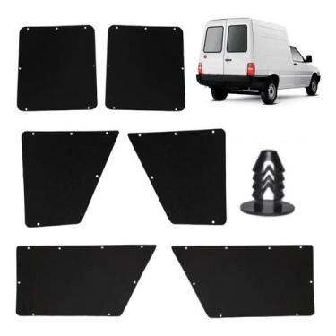 Imagem de Forro Do Bau Fiorino 1987 A 2014 6 Peças + Grampos - Congratulations S