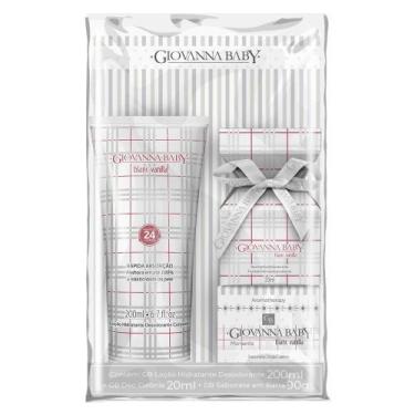 Imagem de Kit Necessaire Giovanna Baby Blanc Vanilla 200ml+90g+20ml