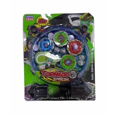 Imagem de Brinquedo Beyblade Arena Thunder Kit Combate com 4 Peças de Metal com 
