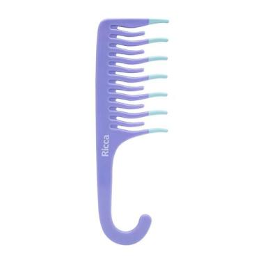 Imagem de Pente Shower Cachos Roxo Ricca