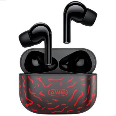 Imagem de Fone Bluetooth Awei T29ANC ANC 52dB IPX5 Som HD TWS 25h de Bateria e B
