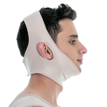 Imagem de Faixa Facial Cirurgia Mento/Lifting C/Abertura 1181 Mabella, Nude, Úni