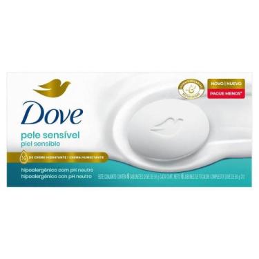 Imagem de Sabonete dove 6x90g pele sensivel