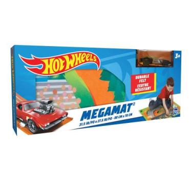 Imagem de Brinquedo Tapete E Veículo Hot Wheels Megamat - Toyng