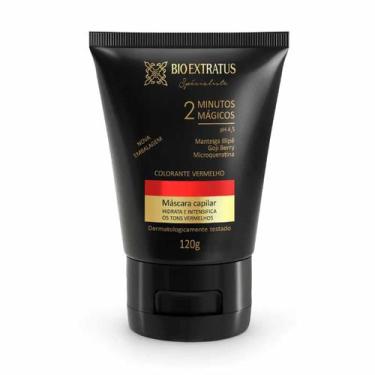 Imagem de Máscara Capilar Colorante Vermelho 120g - Bio Extratus