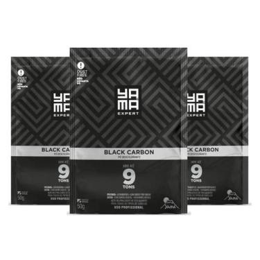 Imagem de Kit 3 Pó Descolorante Black Carbon 50g - Yama