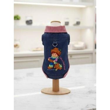 Imagem de Jaqueta Jeans Mirtilo para cachorro e gato Tamanho:M - Oh My Dog, M