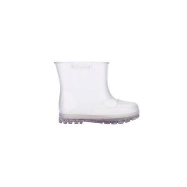 Imagem de Bota mini melissa welly bb 33869, Transparente, 17/18